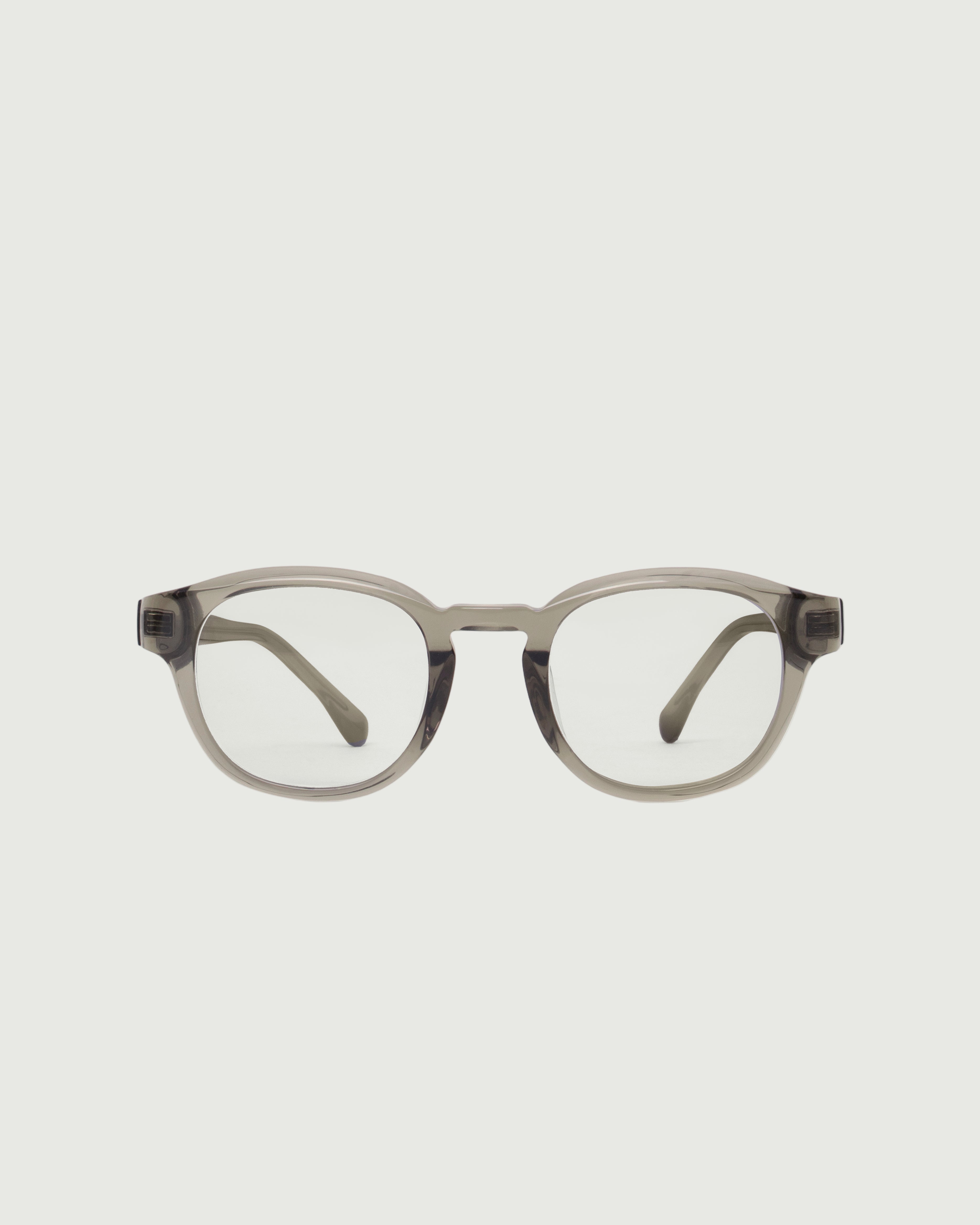 Bonsai::Nobi Eyeglasses round Gray acetate front