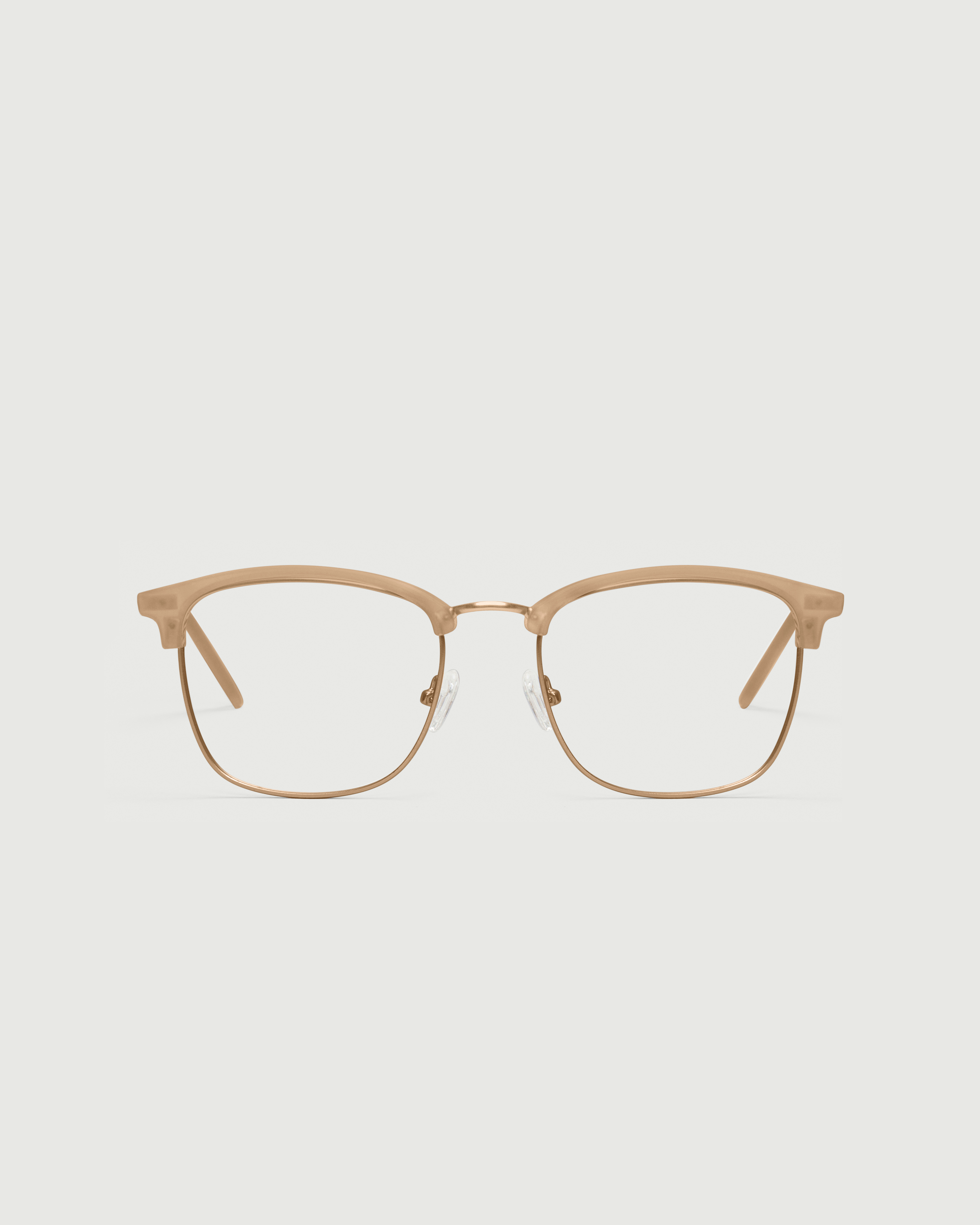Soybean::Nash Eyeglasses rectangle brown plastic front